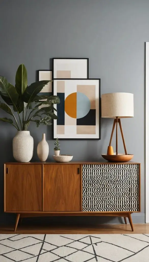 mid-century modern decor