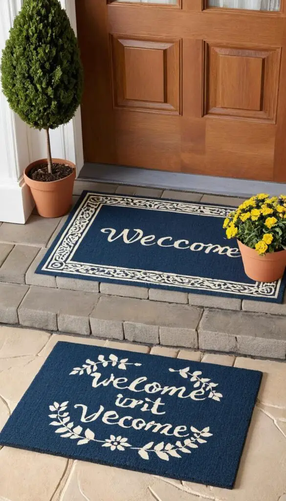 personalized doormat