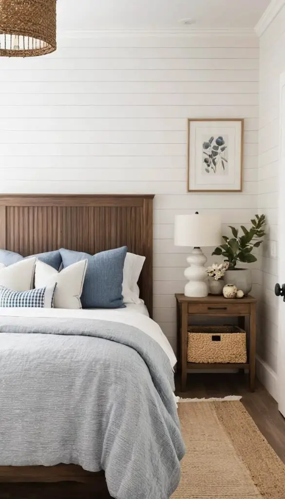 textured bedroom wall