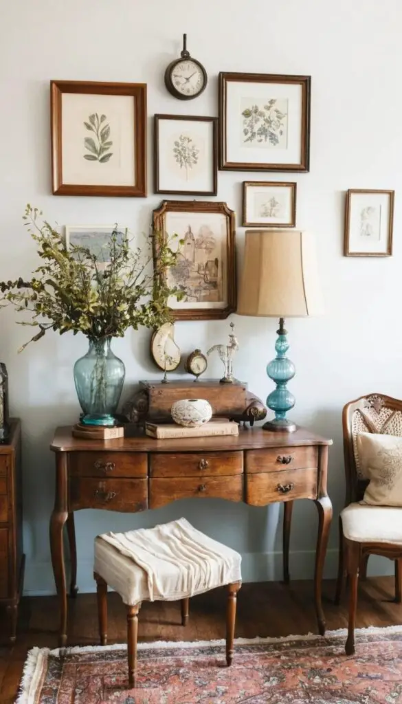 vintage furniture decor