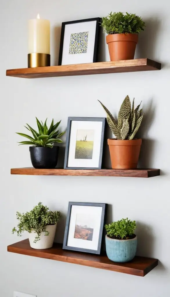 wall mount shelves