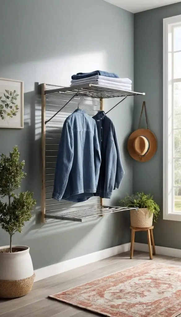 wall-mounted drying racks