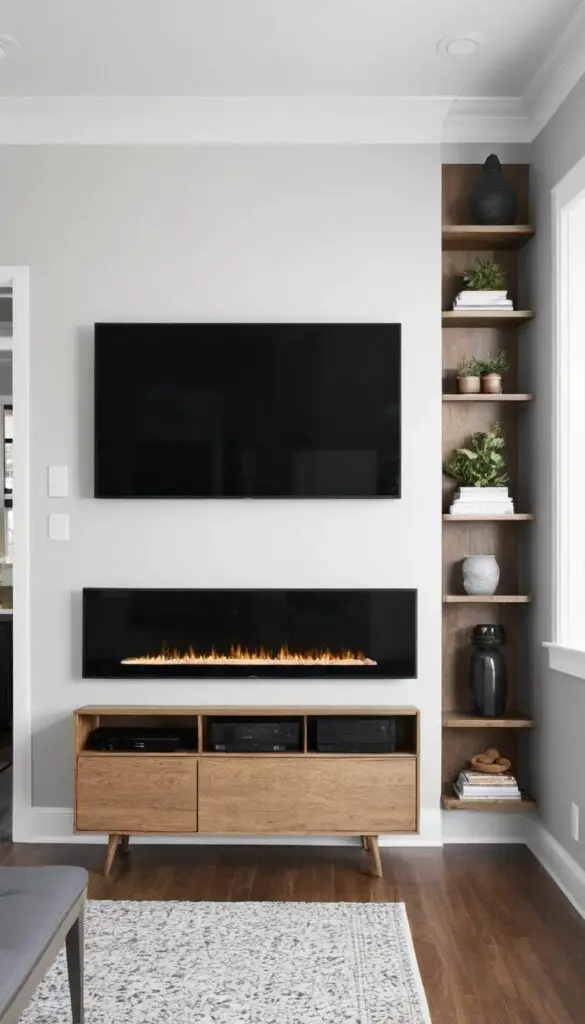 wall mounted tv