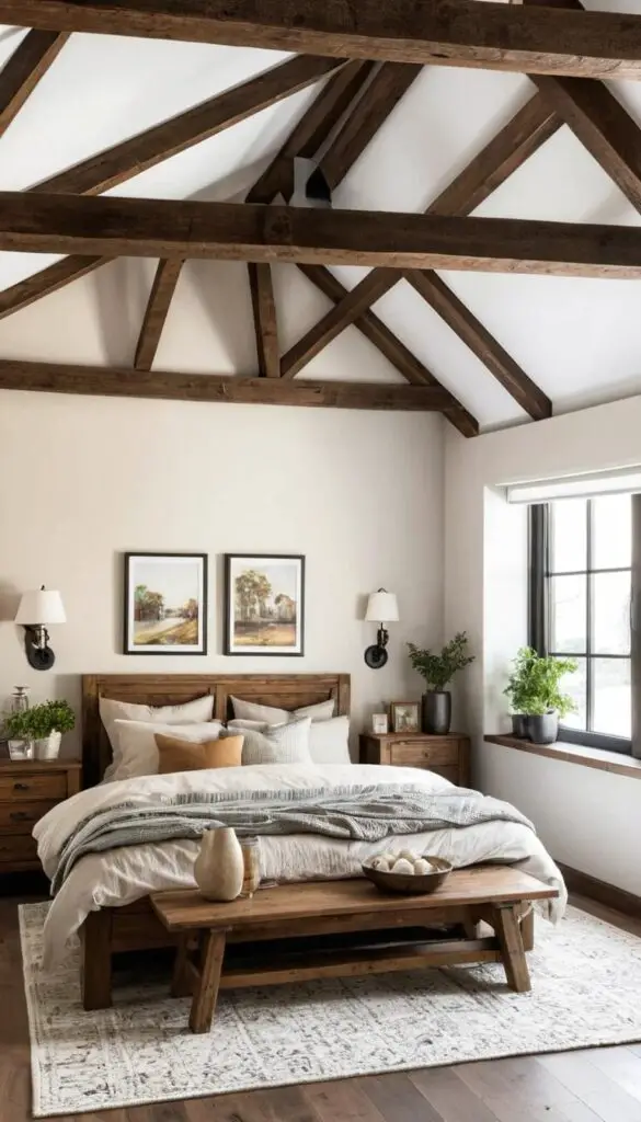 Exposed Beams on ceiling