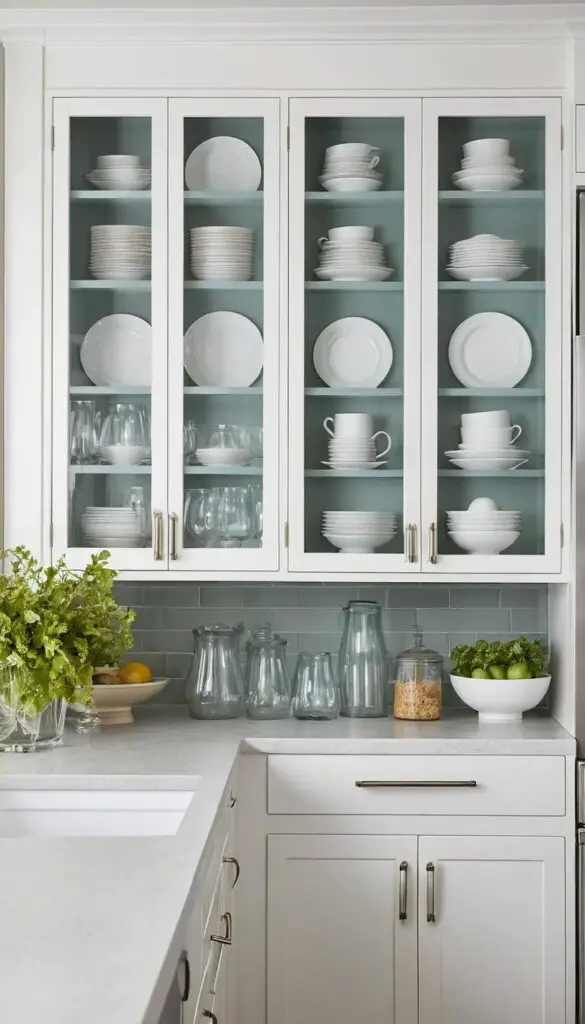 Glass-Front Cabinets