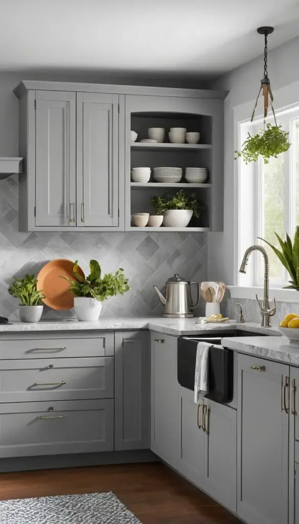 Gray Shades kitchen 