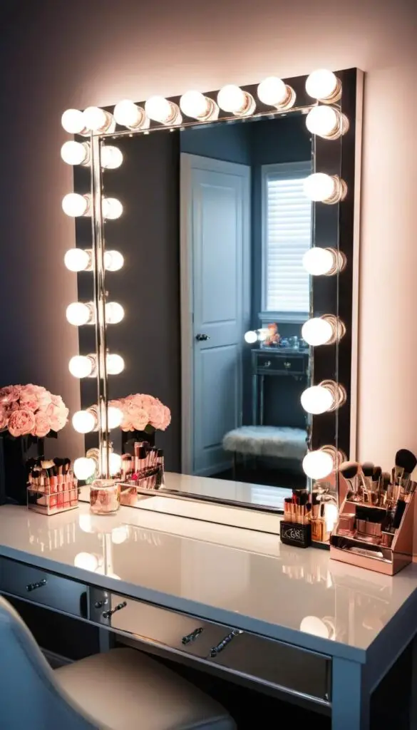 Hollywood-Style Vanity Mirror