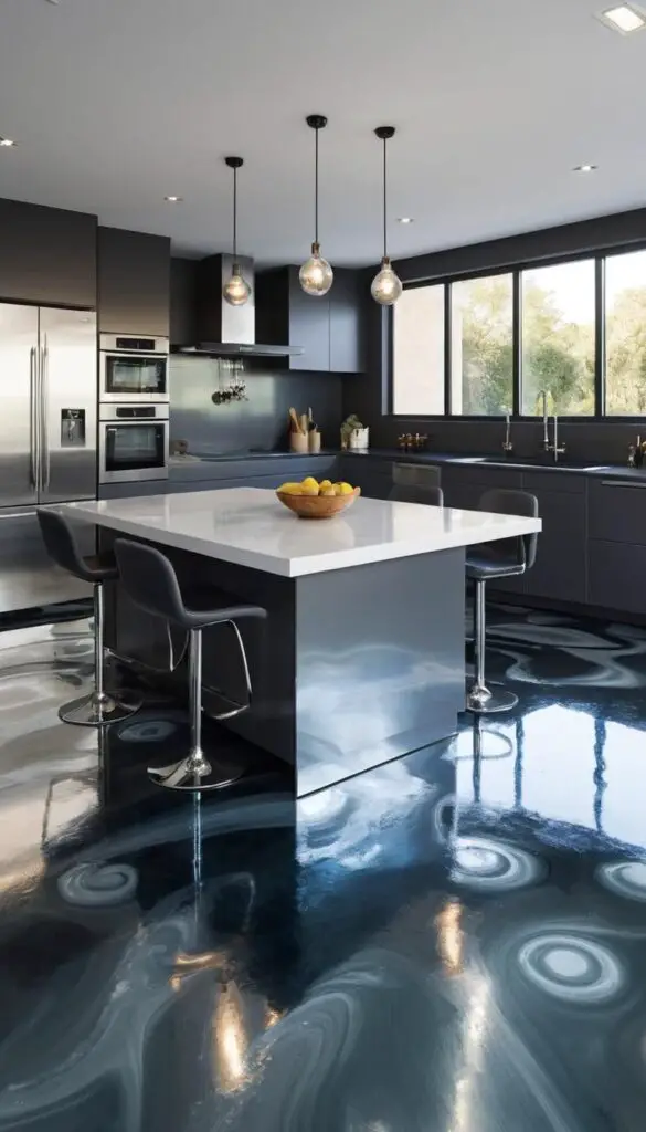 Metallic Epoxy Floors