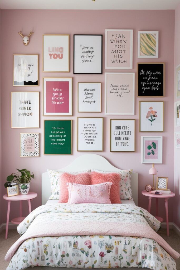Mix and match prints, photos, and illustrations