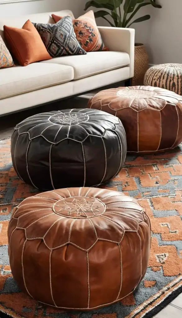 Moroccan Poufs