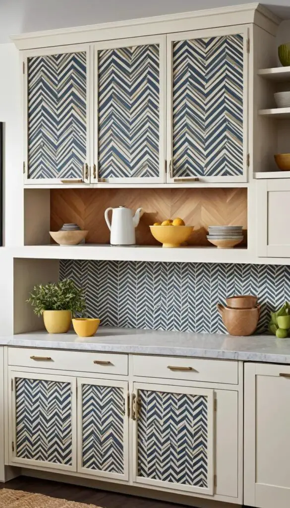 Patterned Cabinet Doors