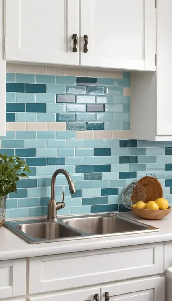 Peel-and-Stick Backsplash