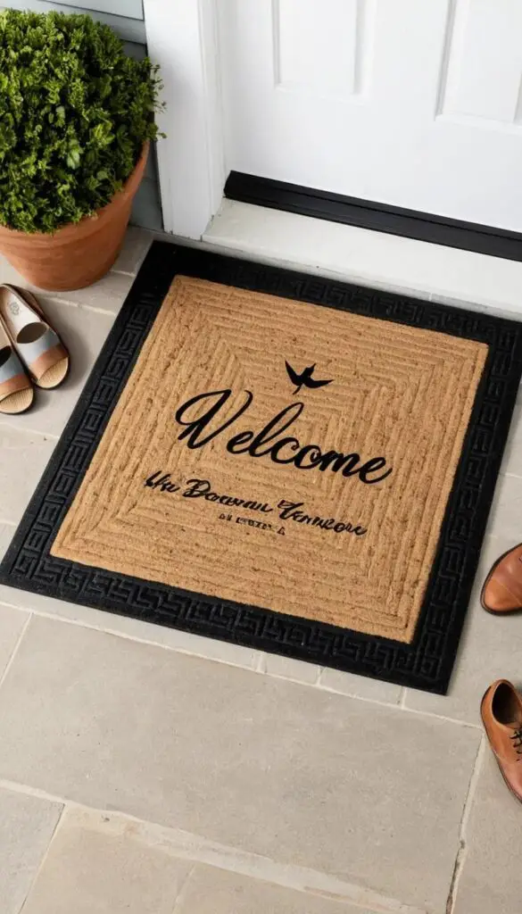 Personalized Welcome Mat