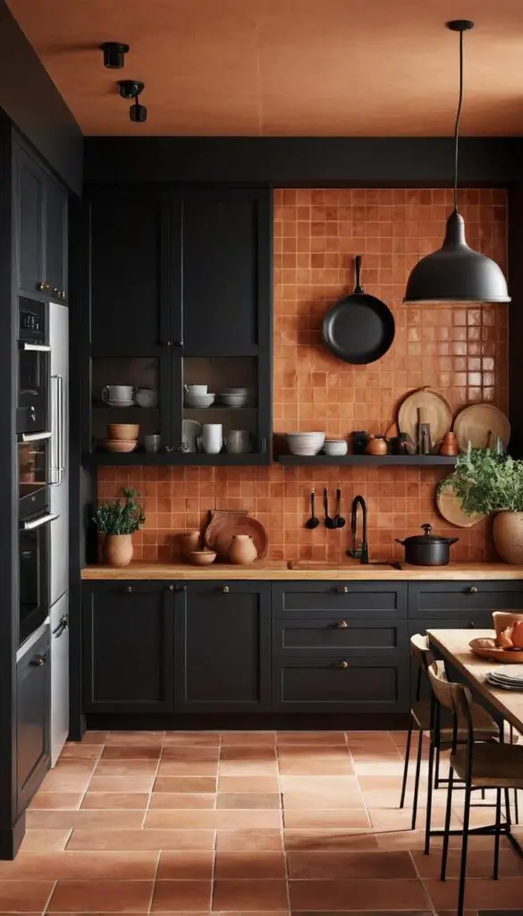 Terracotta kitchen 