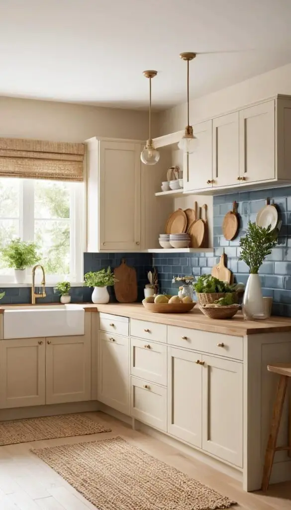 Warm Beige Tones kitchen 