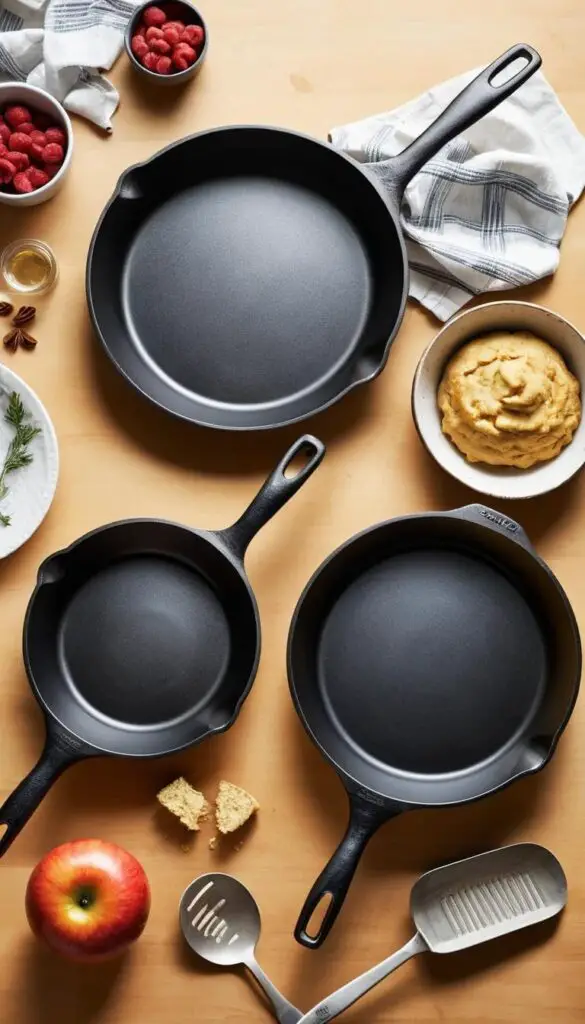 cast iron skillets