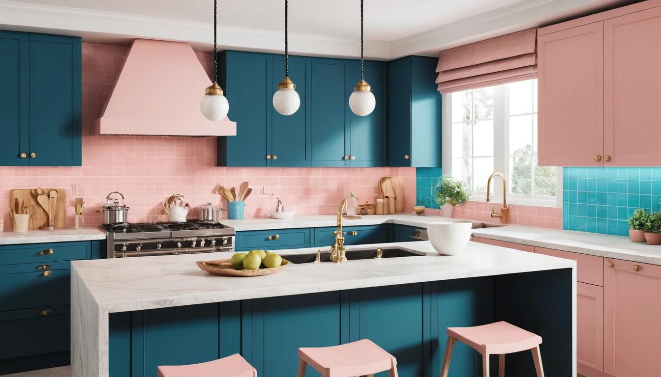 decorated kitchen