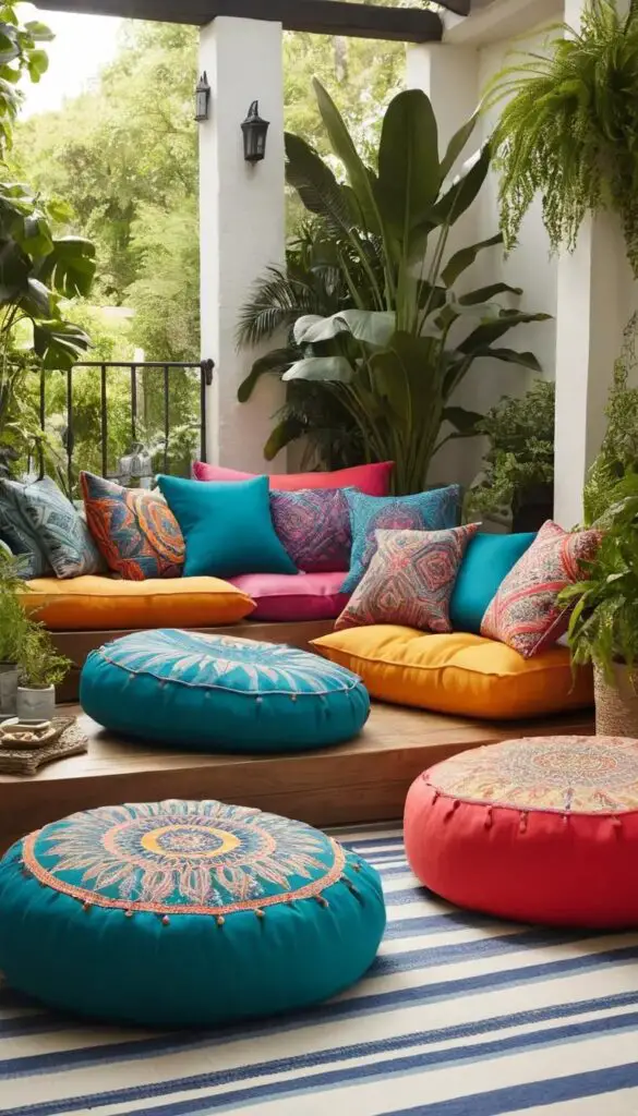 oversized floor cushions