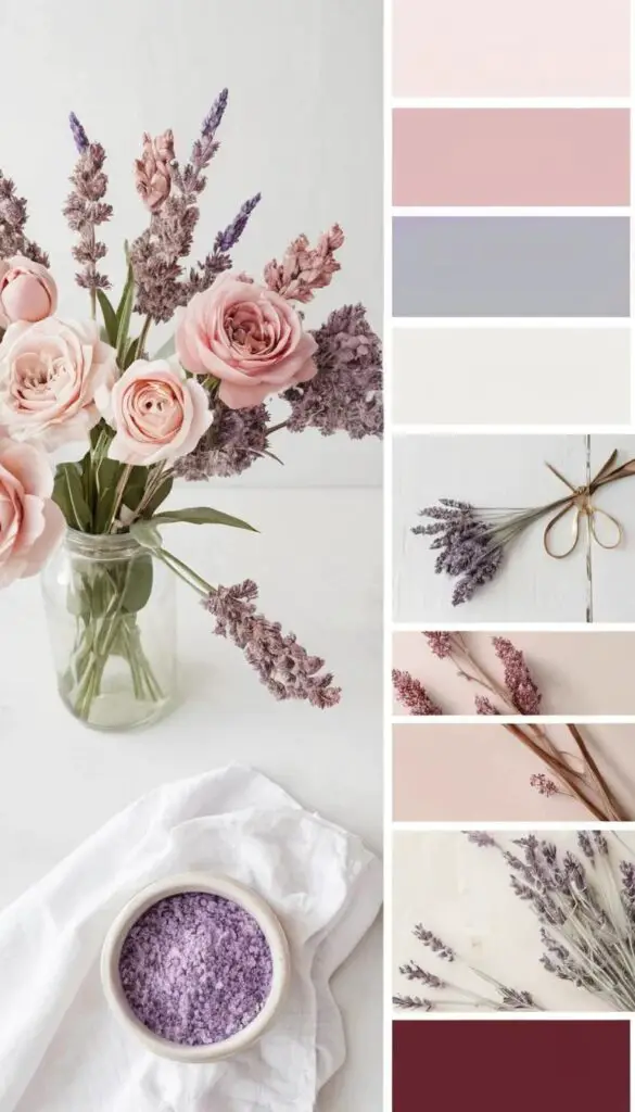 romantic color palette