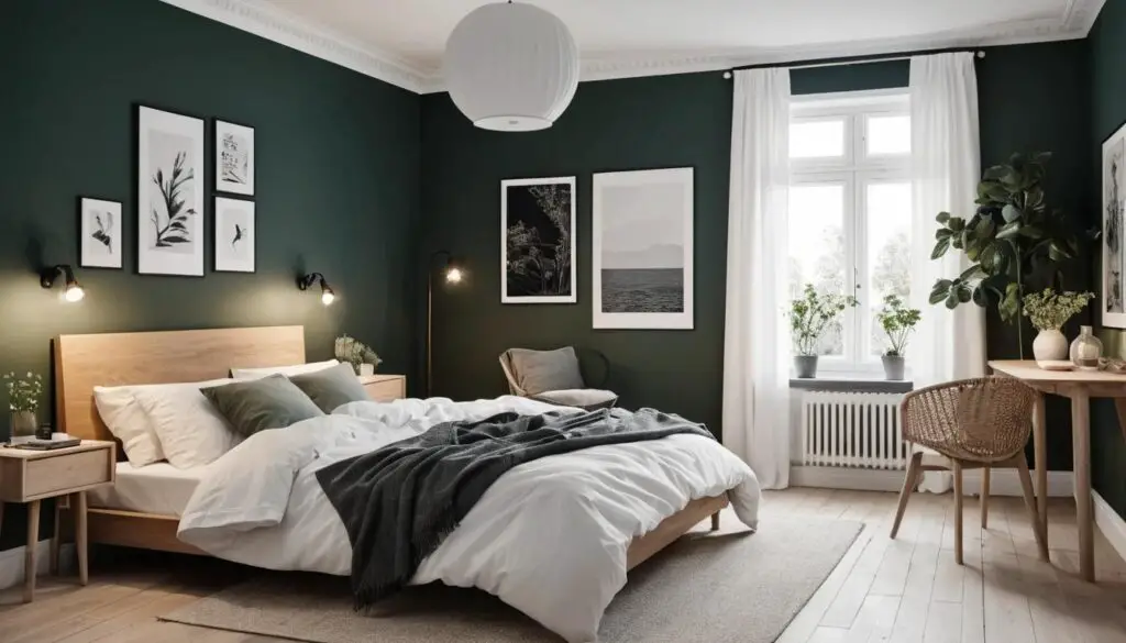 scandinavian bedroom