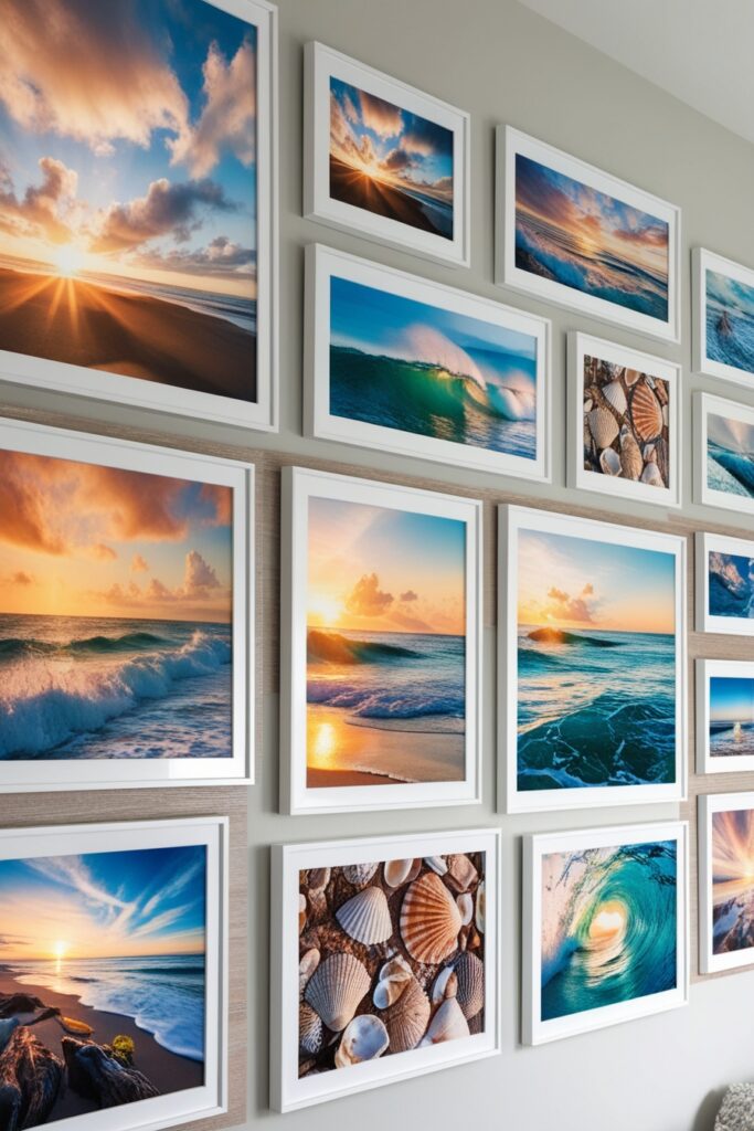 Coastal Gallery Wall