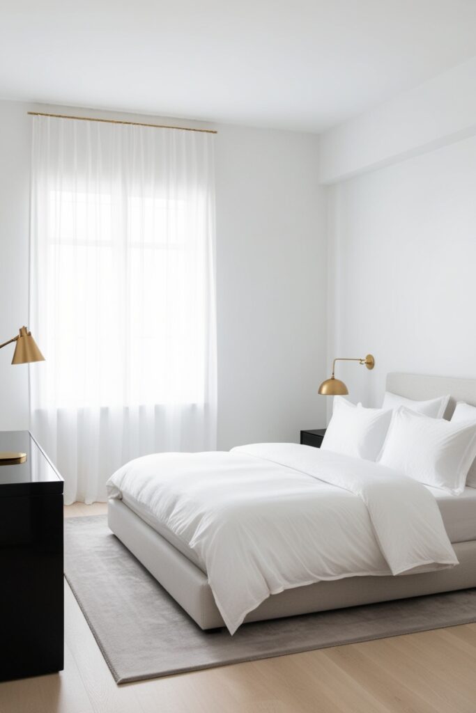 Minimalist and Modern bedroom