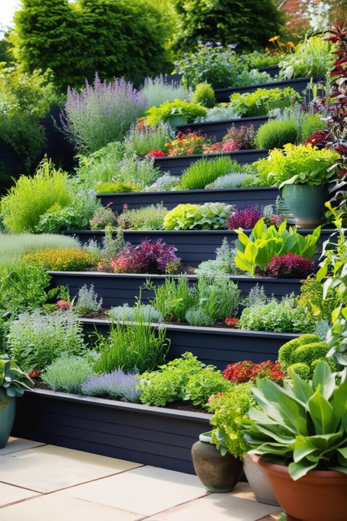 Multi-Tiered Garden Beds