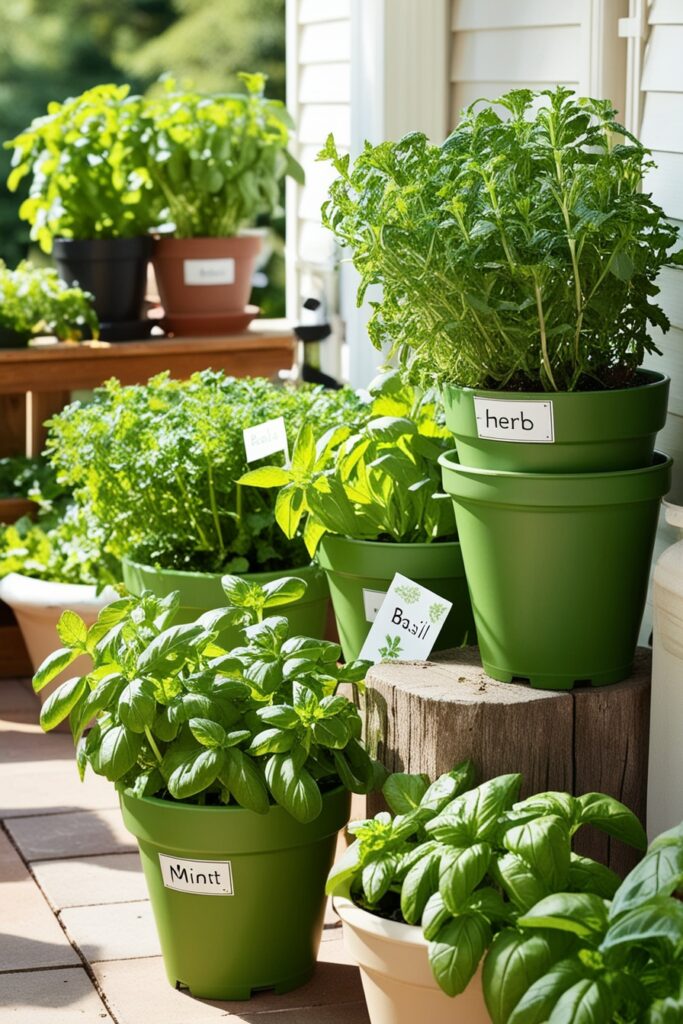Patio Herb Garden (2)