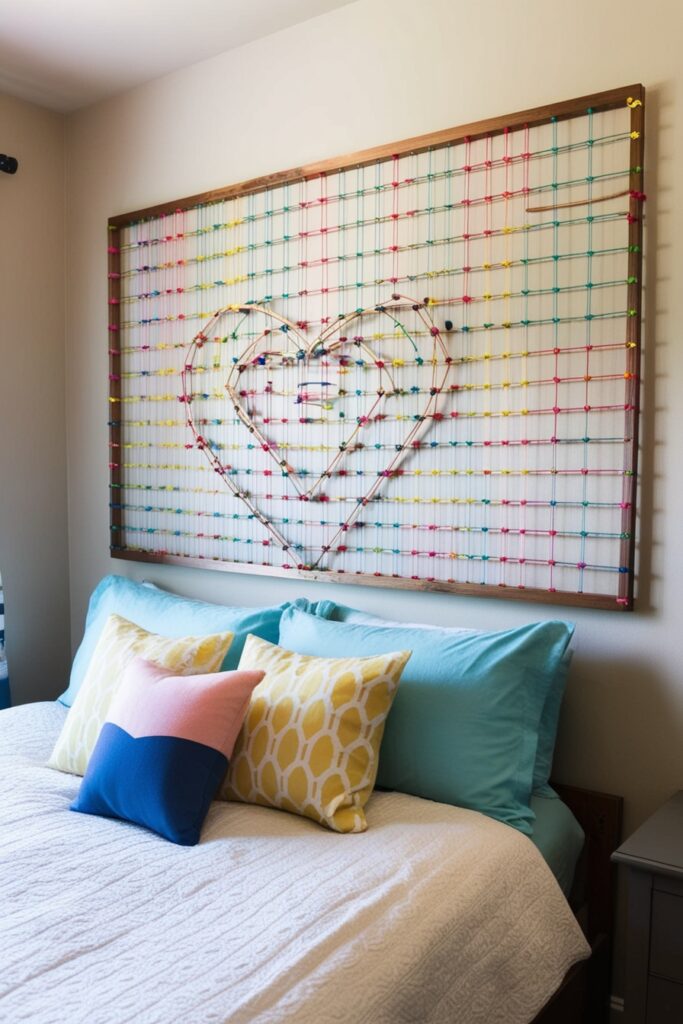 String Art Headboard