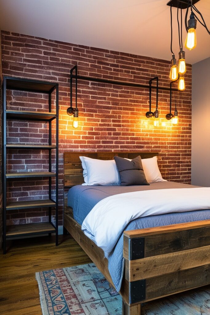 Urban Industrial Style bedroom