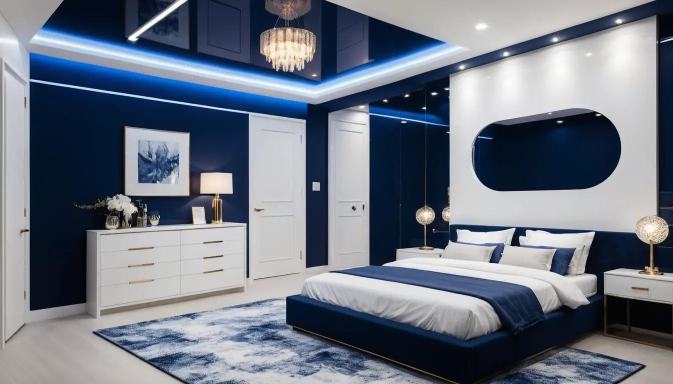 blue bedroom