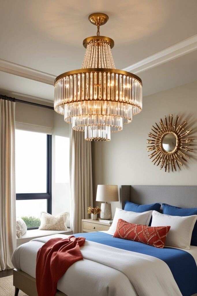 bold chandelier or pendant light