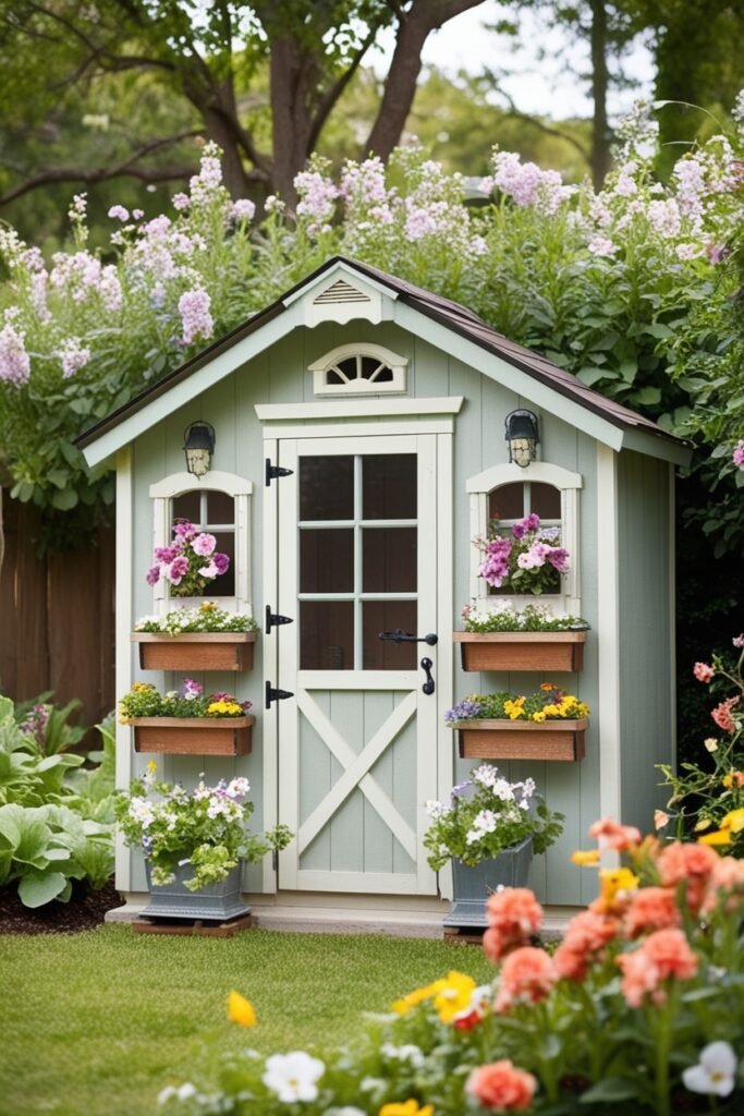 charming garden shed