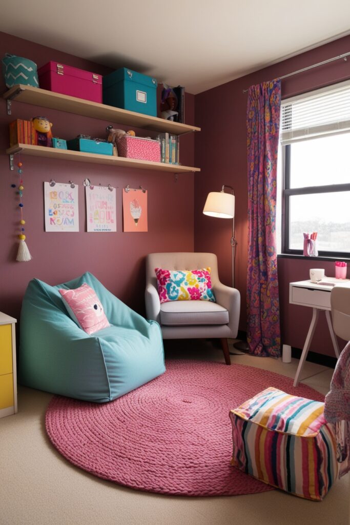 cozy chair or bean bag