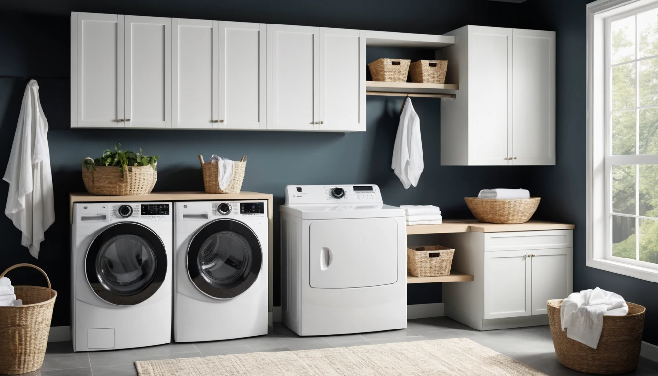 laundry room cabinet