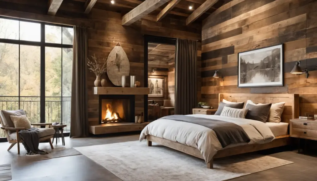 rustic bedroom