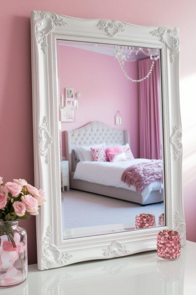 strategically placed mirror