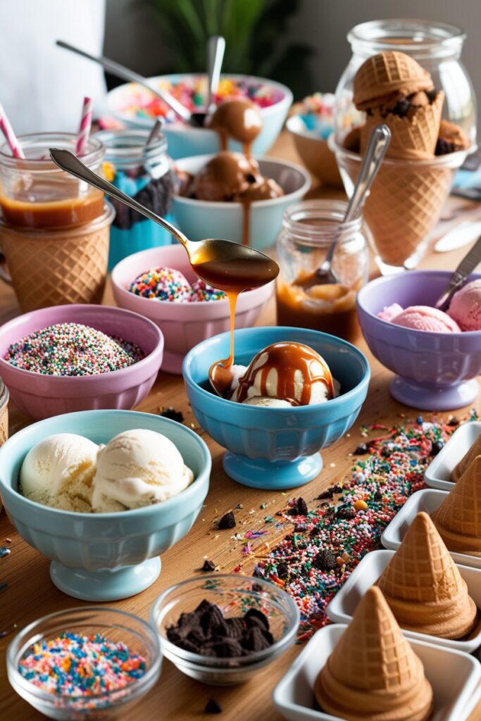 DIY Sundae Bar
