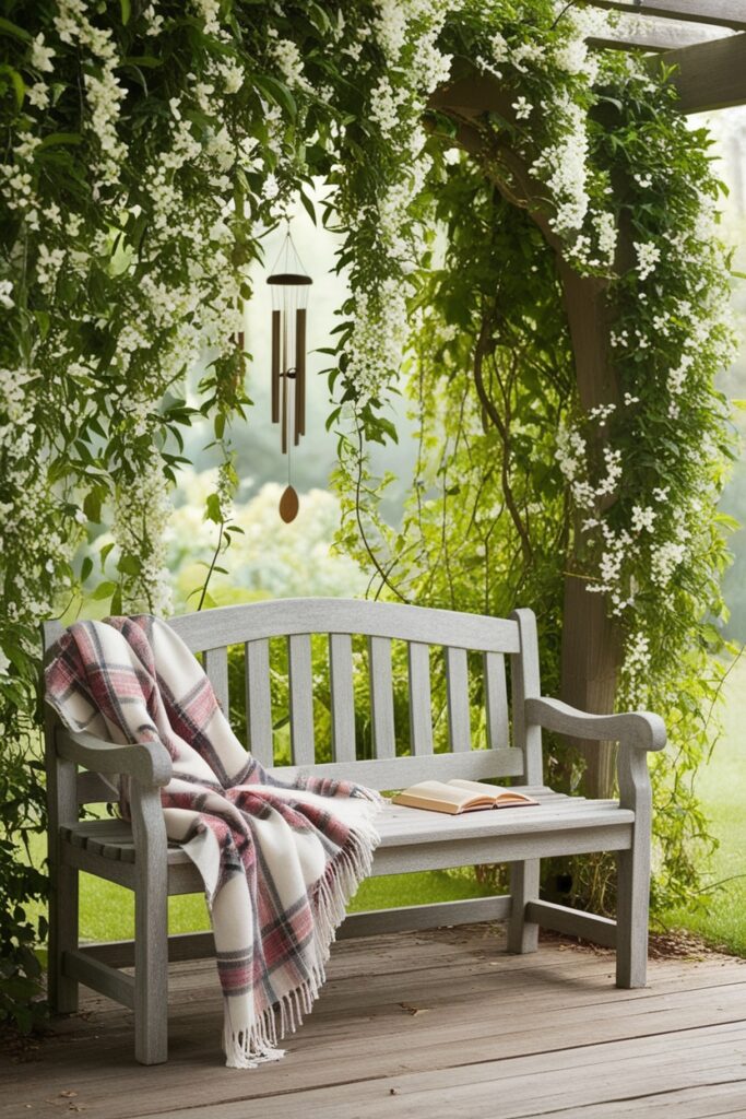 Garden Nook with a Bench