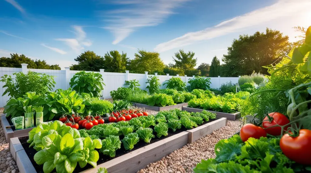 backyard vegetable garden