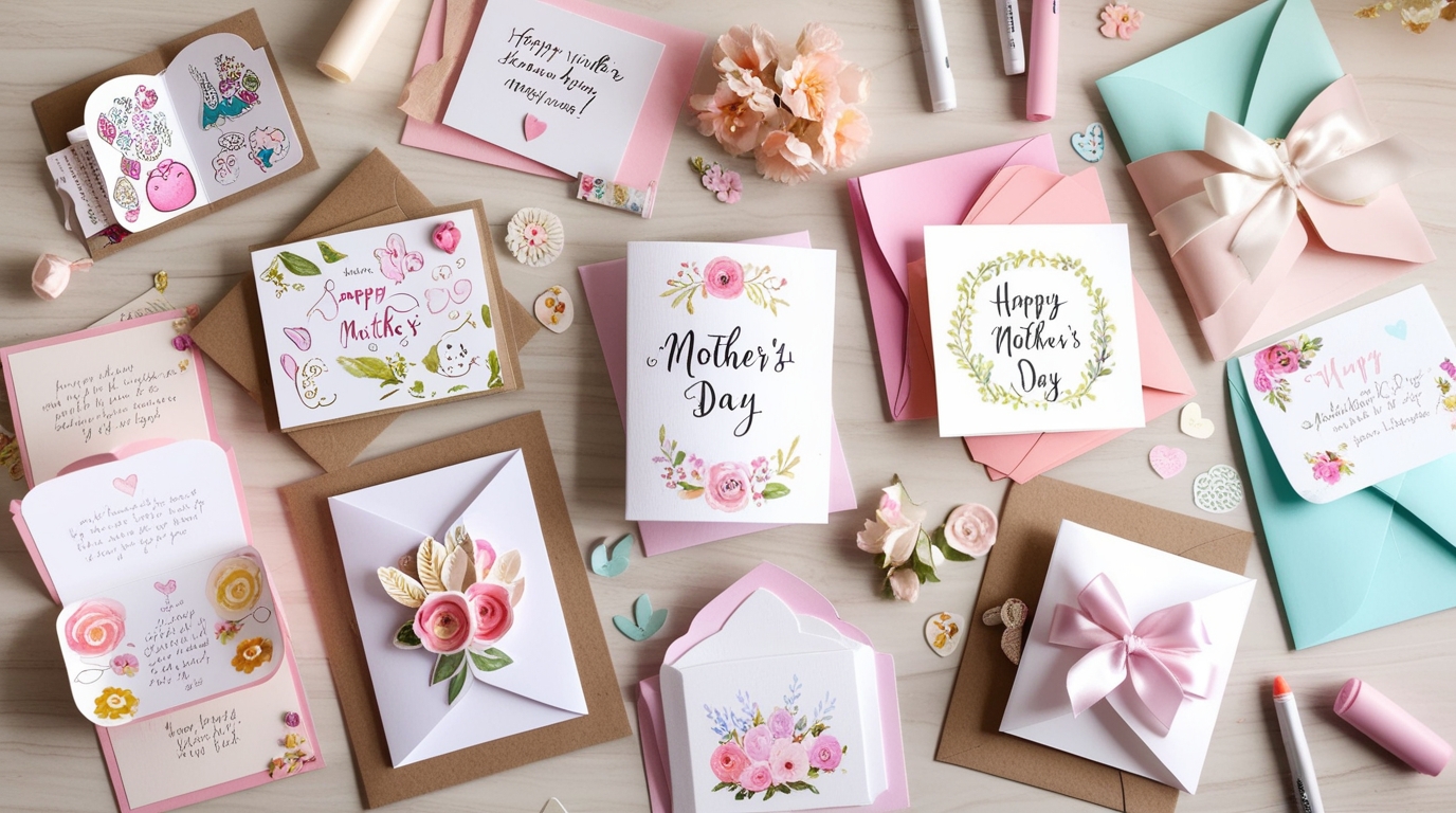 collection of mothers day cards