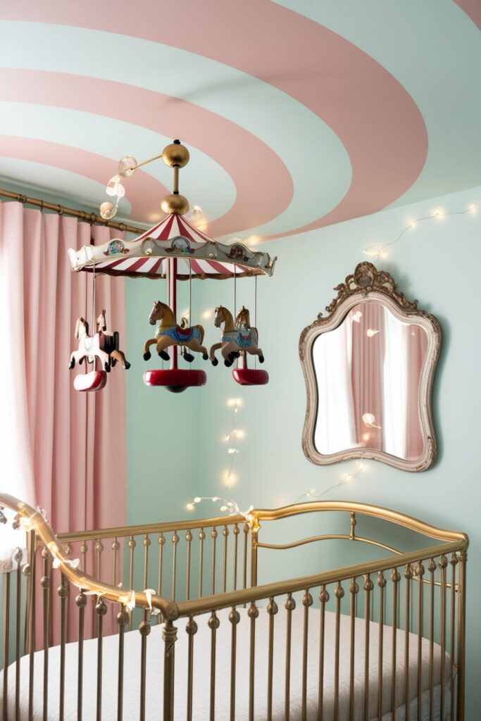 Carousel Chic nursery