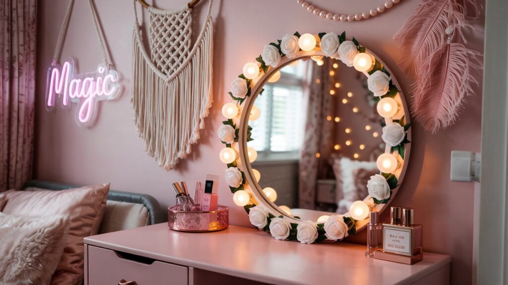 DIY decorated Bedroom