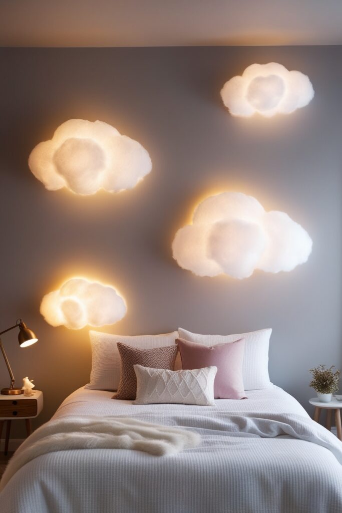 DIY Cloud Wall Art