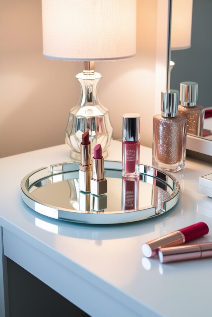 DIY Mirror Mosaic Tray