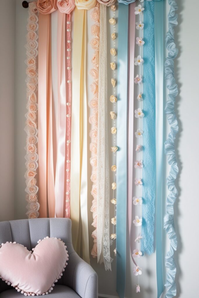 Hanging Ribbon Wall
