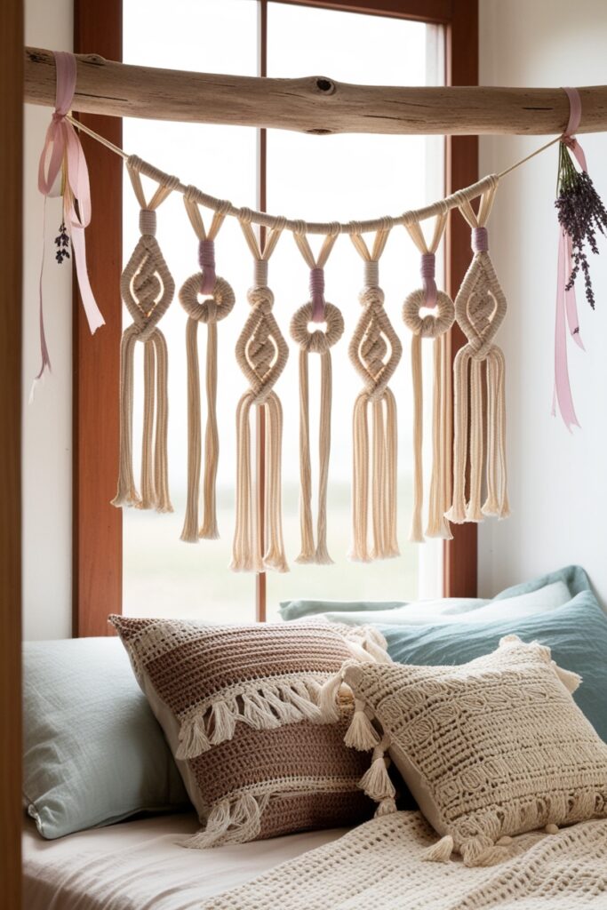 Macrame Headboard Wall