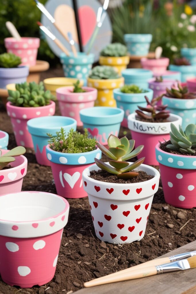 Paint-a-Pot Station
