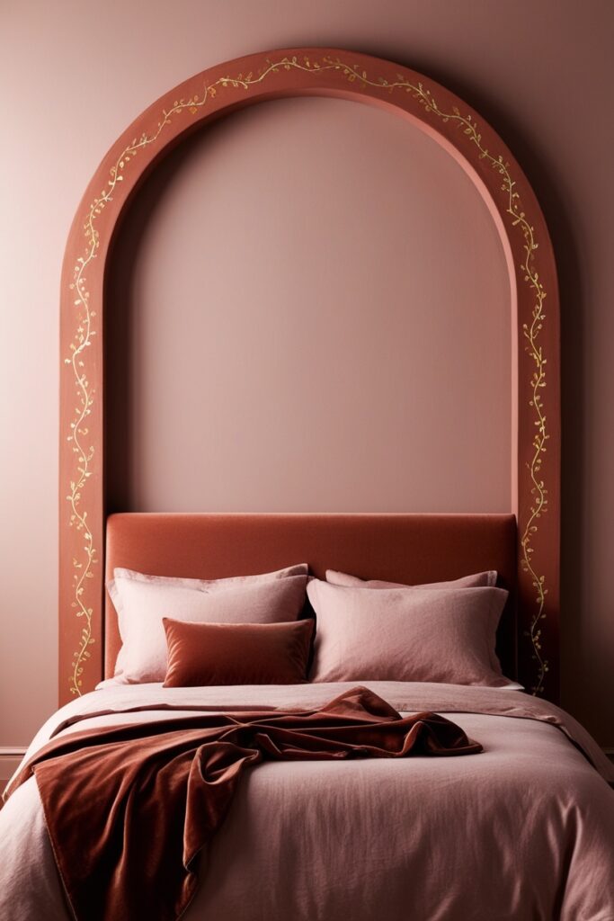 Painted Mural Headboard