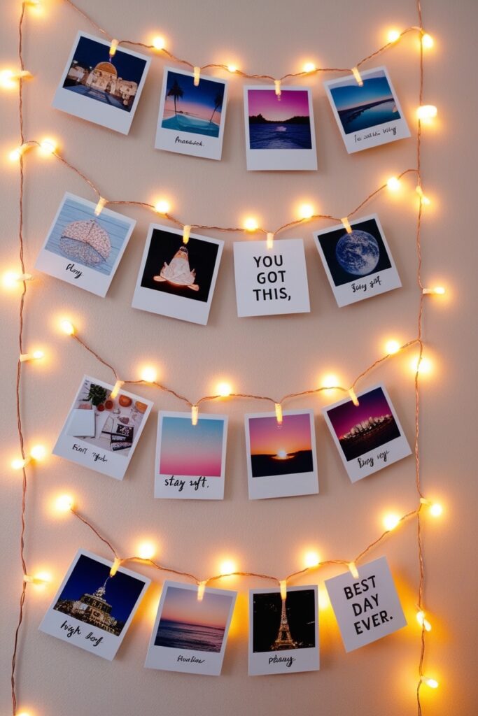 Polaroid Photo Wall